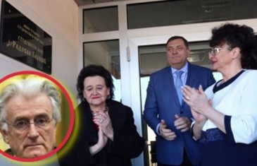 Dodik pozvao Inzka da zajedno skinu tablu s imenom Radovana Karadžića na Palama
