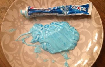 Natjerala je kćer da isprazni pastu za zube na tanjir i naučila je najvažniju lekciju u životu