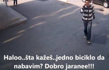 Ukrao bicikl ispred bolnice u Sarajevu