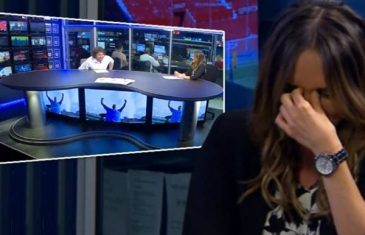REGIONALNI HIT: Srbijanska novinarka plakala od smijeha, prekinut program uživo(VIDEO)