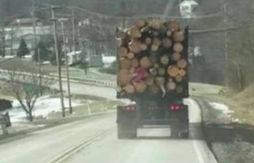 VIDEO: Imao je loš predosjećaj u vezi ovog kamiona, te je izvadio kameru. Ono što je snimio…WOW!