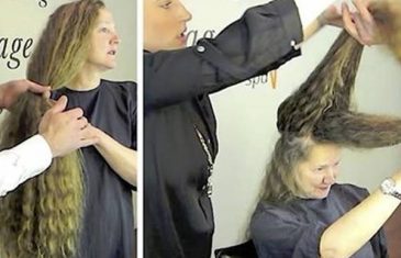 20 godina nije ništa radila sa svojom kosom, kada ju je frizer uzeo pod svoje ruke nastalo je …