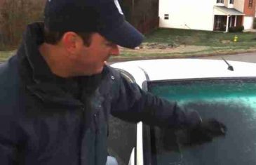 VIDEO: Kako se osloboditi leda sa stakla automobila u nekoliko sekundi