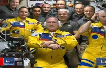 Iznenađenje na Međunarodnoj svemirskoj stanici: Ruski kozmonauti stigli u odijelima kakva se neće svidjeti Putinu