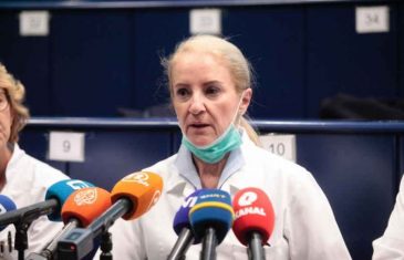 “PRVA DO BAKIRA”, BOGU PLAKAT: Ko uz ljude koji vode zdravstvo u Sarajevu, Izetbegovićku i Mesihovića, preživi koronavirus, bit će priključen na zlatne respiratore!
