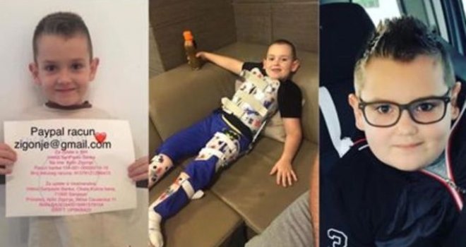 Lavovska borba dječaka Ajdina Žigonje da stane na svoje noge: Nakon tri teške operacije, ostale su još dvije…