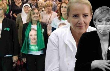 Oličenje licemjerja: Enra Suljić vrijeđala nam je mozak, a šepuri se u majici sa likom Sebije Izetbegović