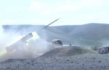 GORI KAVKAZ, MIR NIJE NI BLIZU! Armenija: Uništen je azerbejdžanski teški raketni lanser TOS-1A!