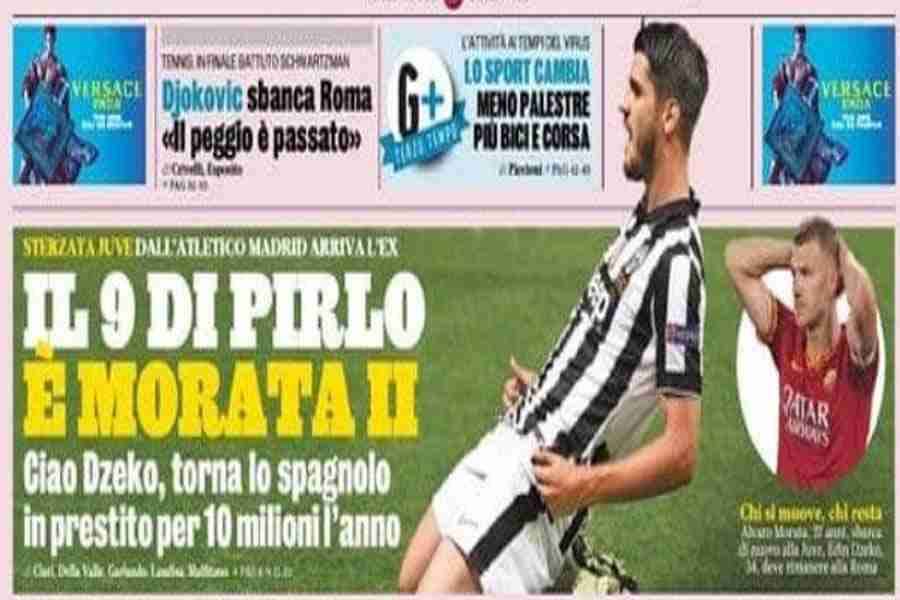 “CIAO, DZEKO…”: Naslovnica uglednog italijanskog lista otklonila sve dileme u vezi s Džekinim transferom…