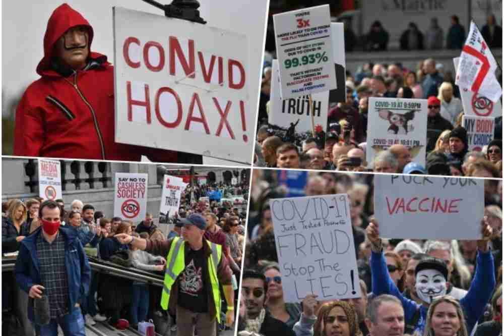 Haos u Londonu, hiljade ljudi na ulicama: Dosta im je karantina, distance, maski i ostalih mjera…