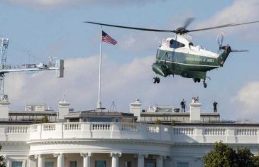 DRAMA U AMERICI: Poletio helikopter s Trumpom, voze ga u vojnu bolnicu