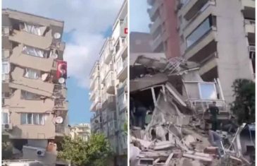 JAK ZEMLJOTRES POGODIO TURSKU I GRČKU: Poslije prvog udara od 7 stepeni, uslijedila tri manja! Srušene čitave zgrade!