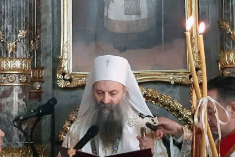 OPASNE PORUKE U PODGORICI: Patrijarh Porfirije u susret popisa stanovništva u Crnoj Gori pozvao vjernike da se izjasne…