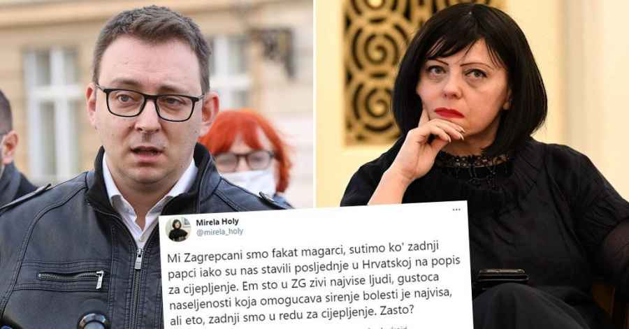 “MI ZAGREPČANI SMO, FAKAT, MAGARCI…”: Mirela Holy objavom izazvala verbalni rat na Twitteru, a onda je uslijedila brutalna reakcija Bojana Glavaševića