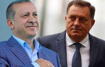 POMAŽE LI RECEP TAYYIP ERDOGAN MILORADU DODIKU: “Turska je daleko više uložila u Srbiju nego…”