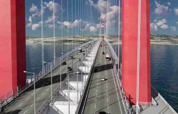TURSKI MEGAPROJEKT PRIVODI SE KRAJU: Spojena konstrukcija mosta koji ruši svjetski rekord, pogledajte senzacionalne snimke iz zraka