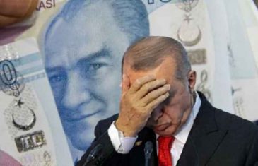 TURSKA LIRA NEZADRŽIVO KLIZI KA DNU: Erdogan zaboravio na „mali detalj“ zbog čega inflacija divlja, a valuta tone…