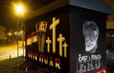 „ČAST I PONOS“: Mural posvećen ratnom zločincu Slobodanu Praljku ponovno osvanuo u Zagrebu, Vukušić se oglasio sramotnom porukom…