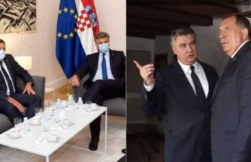 „ZA HRVATSKU I DOM S DODIKOM“: Hoće li i Milanović sa Čovićem na Posebnu sjednicu NSRS-a?