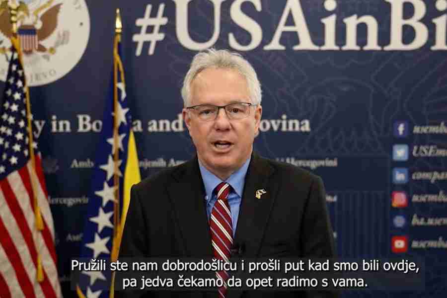 “SPREMAN SAM ZASUKATI RUKAVE…”: Novi američki ambasador obratio se građanima Bosne i Hercegovine