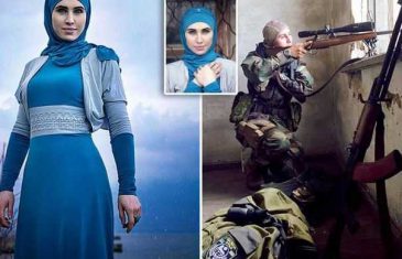 Amina je ukrajinska h****na sa hidžabom