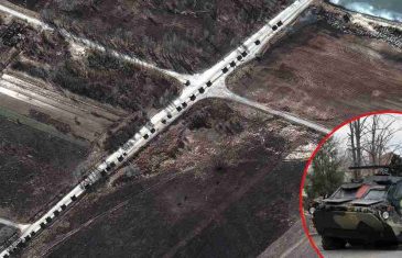 Stravične scene s autoputa za Kijev: Ukrajinci uništili dio ruskog konvoja, na cesti olupine i leševi