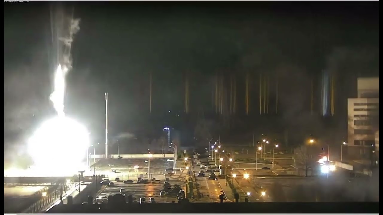 Ovo je snimka granatiranja nuklearke: ‘Da je eksplodirala, bilo bi to 10 puta gore od Černobila‘