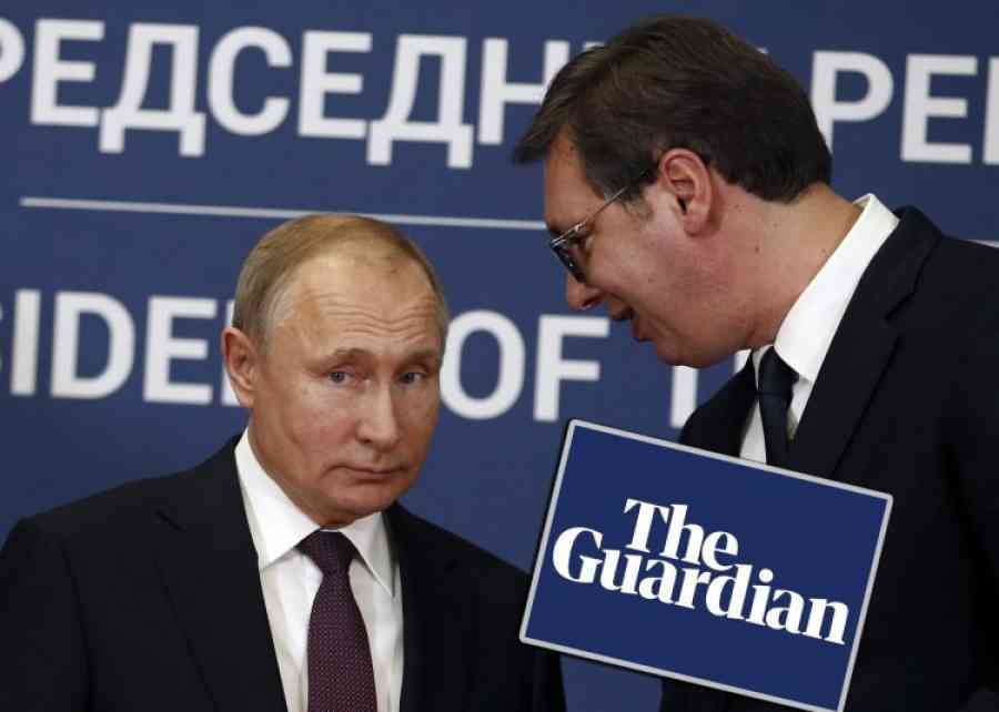 “GUARDIAN” OBJAVIO VELIKU ANALIZU: “Putinova sljedeća meta je Balkan, Srbija će biti pod pritiskom”
