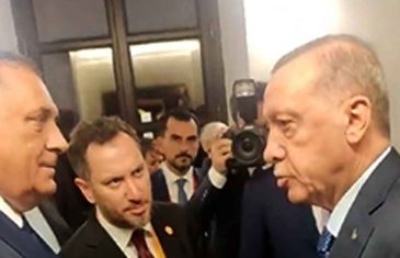 „JAO, KOLIKA ZASTAVA SRPSKE…“: Burne reakcije na društvenim mrežama nakon sastanka Dodika s Erdoganom…
