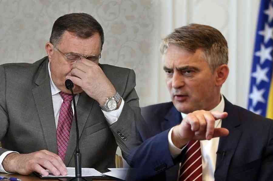 MILORAD DODIK OGORČEN ISTUPOM ŽELJKA KOMŠIĆA: „Podvale su tvrdnje predsjedavajućeg Predsjedništva da je Srbija…“