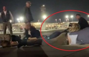 Znate li ko ovo leži na aerodromu u Izraelu?! To je Olaf Šolc – biće da se pokajao što je došao (VIDEO)