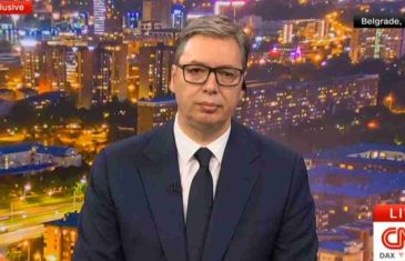 Vučić gostovao na CNN kod Amanpour: “Podržavam teritorijalni integritet BiH”; Amanpour: Znači ne podržavate Dodika?