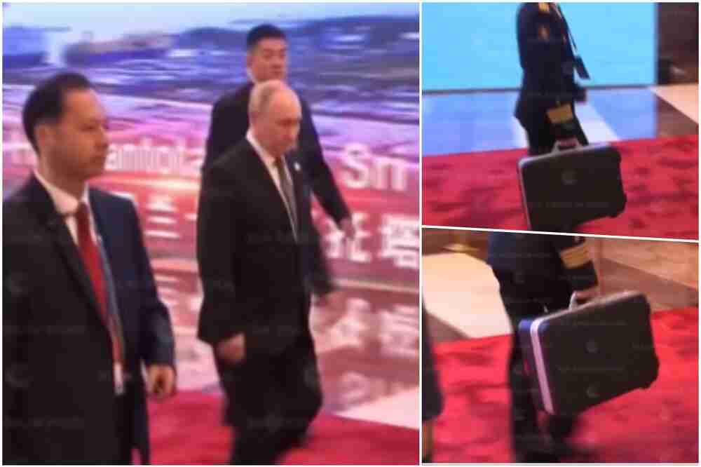 PUTIN SPREMAN ZA ATOMSKI UDAR: Na forumu u Pekingu snimljena čuvena nuklearna aktovka, nosio je na sastanak sa Sijem